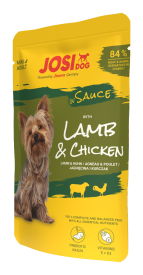JOSIDOG MINI LAMB & CHICKEN IN SAUCE