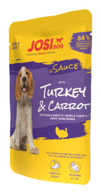JOSIDOG MINI TURKEY & CARROT IN SAUCE